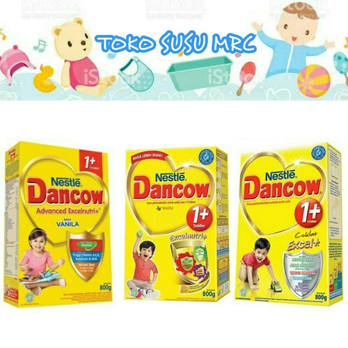Foto Produk DANCOW 1+ MADU / VANILA / COKLAT 800G - Coklat dari MRCshop96