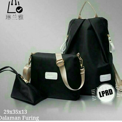 Foto Produk Tas Ransel remaja Cewek,Tas kerja Tas 3in1 Tas wanita Murah dari Laris Marema