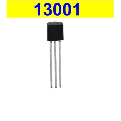 Jual 13001 MJE13001 MJE 13001 TO92 Transistor NPN 600V 0.2A General ...