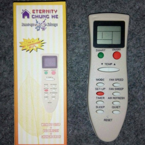 Foto Produk REMOT/REMOTE AC CHANGHONG MULTI/UNIVERSAL CHE dari Specialist Remote