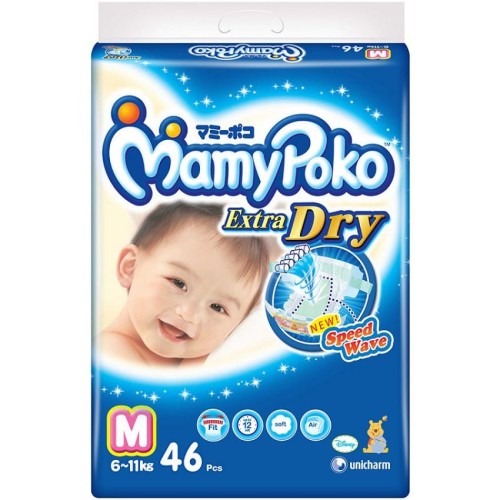 Foto Produk Mamypoko Extra Dry M 46 Tape dari Kiddos-shop