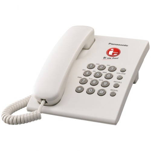 Foto Produk Panasonic Telephone KX-TS505 - Putih - Putih dari King Queen Store Acc