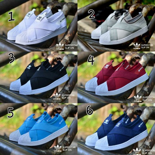 slip on adidas wanita