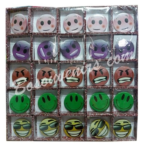 Foto Produk Souvenir PIN Smile / Emoticon kemasan box dari Souvenir Pernikahan 2