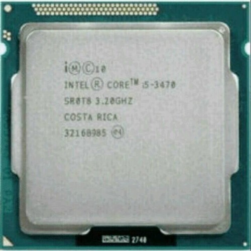 Foto Produk Processor Intel Core i5 3470 3.2 GHz Tray + Fan Original LGA 1155 - Hitam dari AT Comp