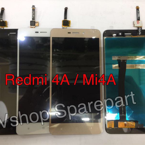 Jual Lcd + Touchscreen Xiaomi Redmi 4A Mi4A Black/White/Gold - Hitam