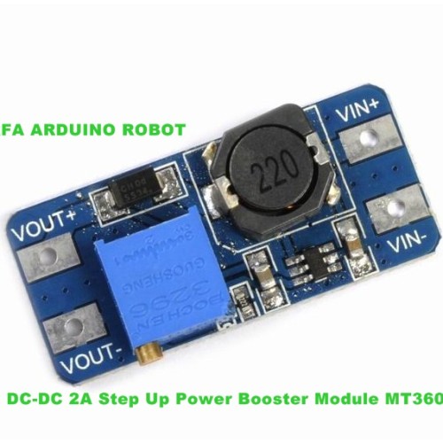 Foto Produk DC-DC 2A Step Up Power Booster Module MT3608 dari Arfa Arduino Robot