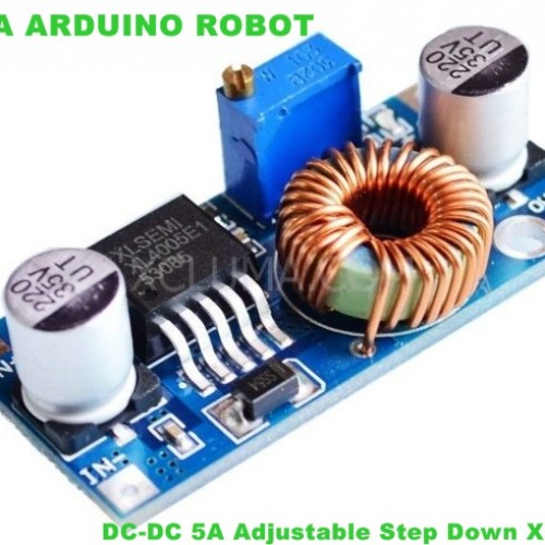 Foto Produk DC-DC 5A Adjustable Step Down XL4005 dari Arfa Arduino Robot