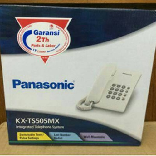 Foto Produk pesawat telpon panasonic KX-TS505MX dari WARDANA ELECTRIC
