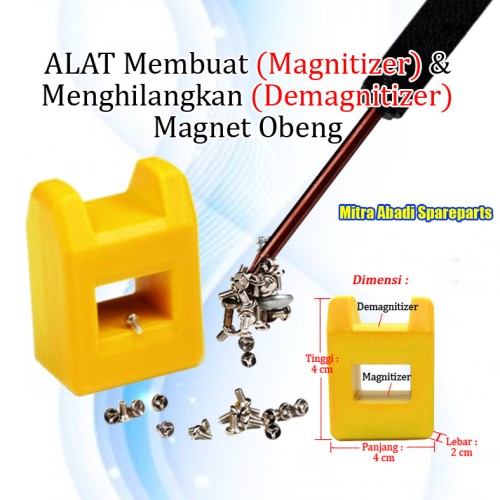Foto Produk Magnetizer and Demagnetizer (Alat Pembuat dan Penghilang Magnet) Obeng dari Mitra Abadi Spareparts