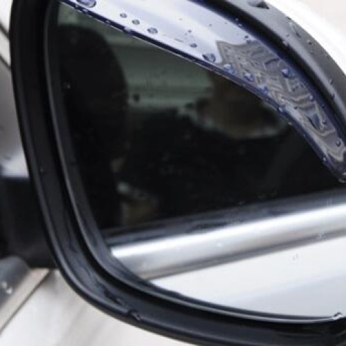 Foto Produk Mika Pelindung Spion Mobil dari Hujan / anti hujan / Mirror Rain Guard dari DecoStore