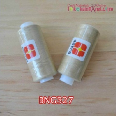 Foto Produk BNG327 Benang Jahit Astra Warna Coklat Susu dari Toko Kain Flanel dot com