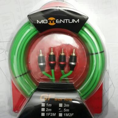 Foto Produk KABEL RCA AUDIO MOBIL MOMENTUM 3 METER dari JANE CAR OTO