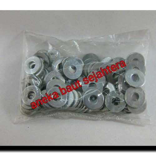 Foto Produk Ring Plat M3 Putih dari ANEKA BAUT SEJAHTERA