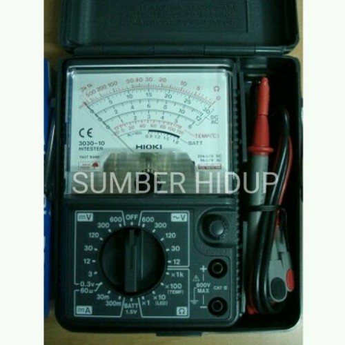 Jual Hioki 303010 Analog Multitester Multimeter Multi Tester Asli