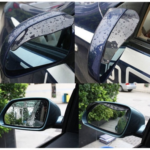 Foto Produk Penutup Kaca Spion Mika Car Cover Mirror Pelindung Hujan 1 set isi 2 dari anabelle