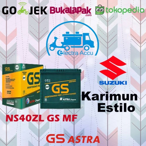 Jual Aki Mobil Suzuki Karimun Estilo Gs Astra Ns40zl Aki Kering Jakarta Timur Electra Accu Tokopedia