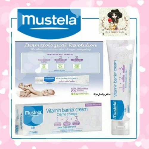 Foto Produk TERMURAH Mustela Vitamin Barrier Cream ( Diaper rash Cream)| cream rua dari Illya Baby Store