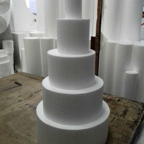Foto Produk D35x2cm Gabus Styrofoam Bulat Dummy Cake dari ken-z