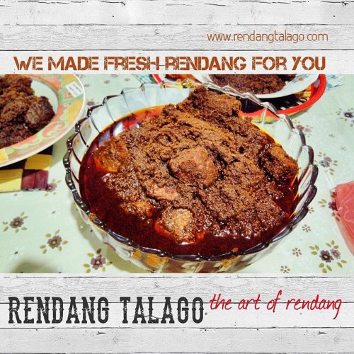 Foto Produk Rendang Talago Daging Sapi 1/2 Kg dari Rendang Talago