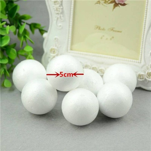 Foto Produk Styrofoam ball (bola gabus) 5 cm dari Fancy Craft Corner