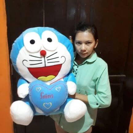 Foto Produk BONEKA DORAEMON JUMBO velboa ukir nama dari luckyzhum.shop