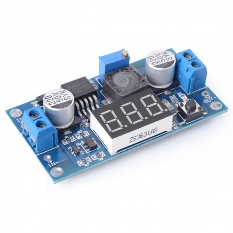 Foto Produk LM2596 DC - DC step down with Display dari Arfa Arduino Robot
