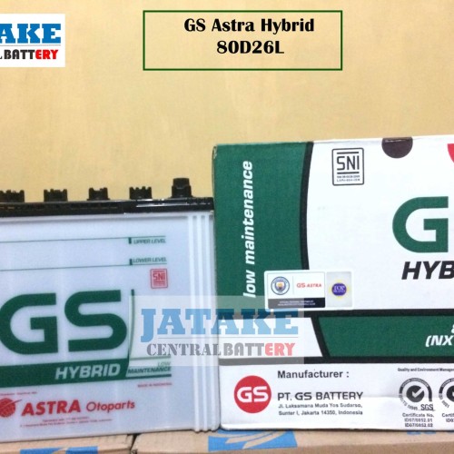 Jual Aki Basah Mobil Fortuner Diesel 80d26l Gs Astra Hybrid Di Tangerang Kota Tangerang Jatake Central Battery Tokopedia
