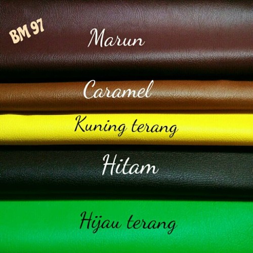 Foto Produk Bahan kulit sintetis/imitasi-KHUSUS GOJEK JAKARTA dari BM 97