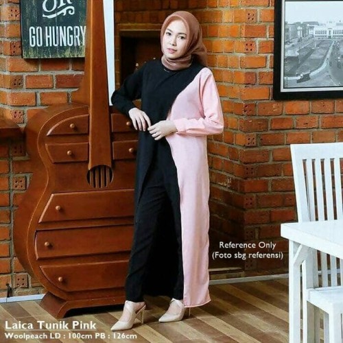Foto Produk Laica tunik pink dari Geraa House