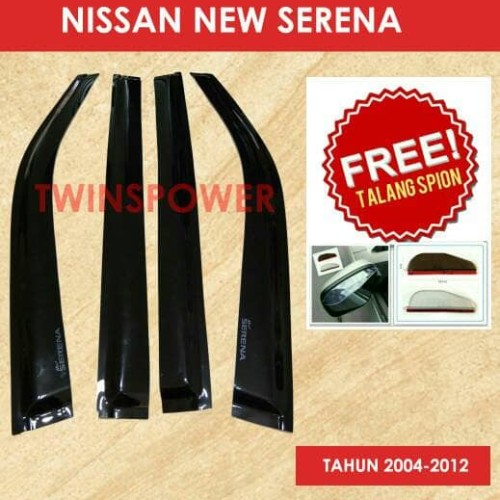 Foto Produk Talang Air Mobil Nissan New Serena dari Twinspower