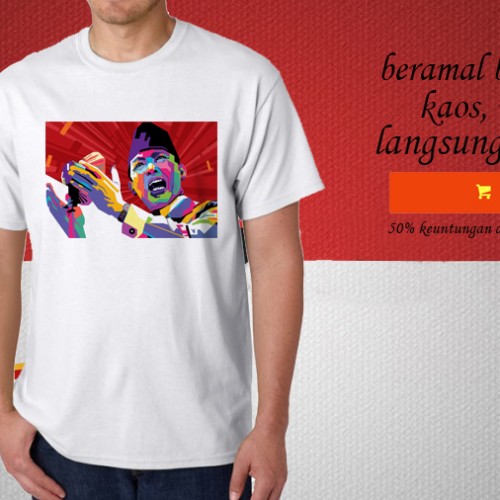 Foto Produk Kaos HARI PAHLAWAN desain ir soekarno PLN 113 dari explore indonesia