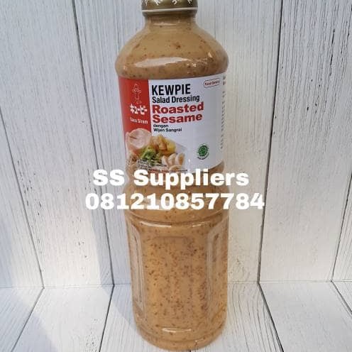 Foto Produk Kewpie Salad Dressing Roasted Sesame 1Liter , Saus Wijen, Bumbu Salad dari SS Suppliers F&B Jakarta