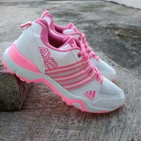 Foto Produk Sepatu Adidas AX2 Pendek Putih Pink dari Pusat Sepatu Baju Murah