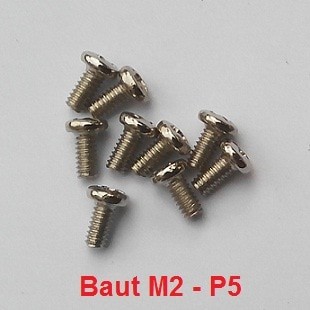 Foto Produk baut 2mm - M2xP5mm dari Hobi Led