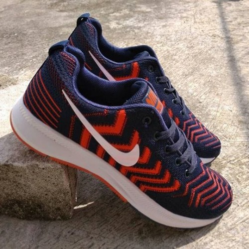 Foto Produk Sepatu Nike Zoom Import Navy Running dari Pusat Sepatu Baju Murah