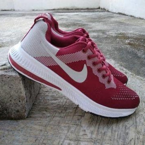 Foto Produk Sepatu Nike Zoom Import Maroon Abu Running dari Pusat Sepatu Baju Murah