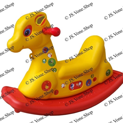 Foto Produk Kuda kudaan / Jungkat Jungkit / Ayunan Plastik - Rocking Horse Mainan - Tosca dari jsvone