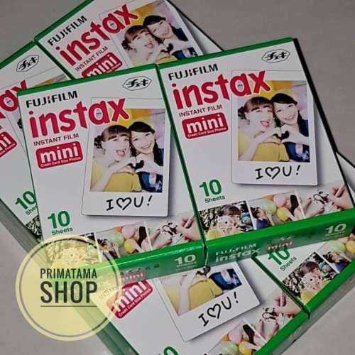 Foto Produk Fujifilm Refill Instax Mini Film Polaroid Polos (Single Pack) dari Primatama Shop