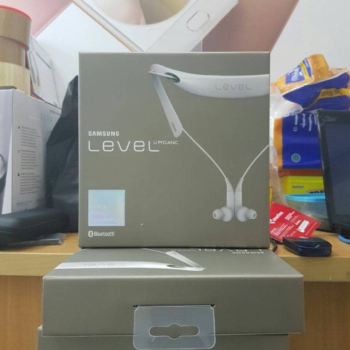 Foto Produk Headset Handfree Bluetooth Samsung LEVEL U PRO ANC-GARANSI 1 THN SEIN - Putih dari Market Plan