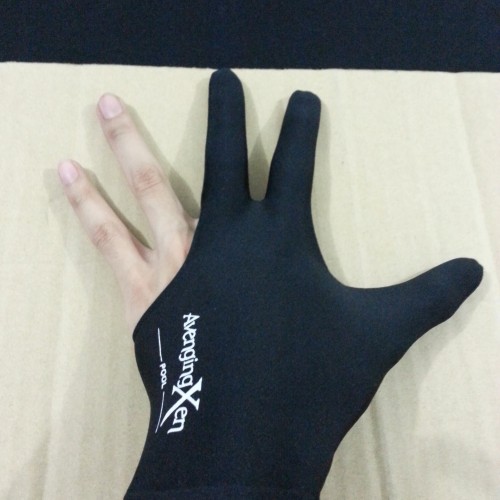 Foto Produk Glove Billiard AvengingXen Hitam | Billiard Glove dari AvengingXen Pool