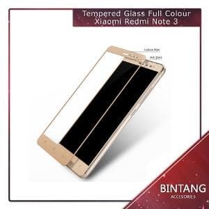 Foto Produk Murah Meriah Tempered Glass Warna Xiaomi Redmi Note 3 F Murah dari Bintang.Acc