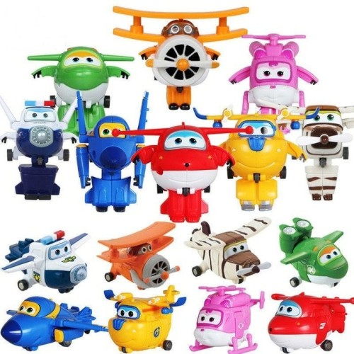 Foto Produk mainan figure super wings robot Transformer dari toko bla bla