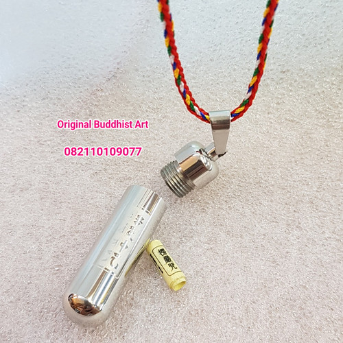 Foto Produk liontin tabung kecil dari original buddhist art