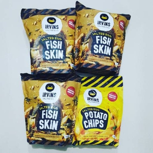 Foto Produk (HM) IRVINS Salted Egg FISH SKIN/POTATO size SMALL 105gram - PO! - Potato dari Hello Maddie