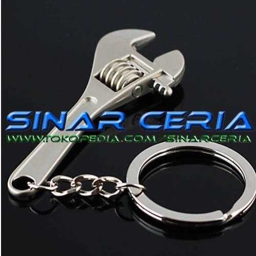 Foto Produk Keychain - Kunci Inggris Wrench Alat Tukang Gantungan Key Chain Tools dari Sinar Ceria Elektonik