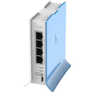 Foto Produk Mikrotik RB941 Router RB941-2nD-TC HAP Lite - Blue White dari Central Electronic