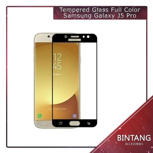 Foto Produk Murah Meriah Tempered Glass Full Color samsung J5 Pro J Limited dari Bintang.Acc