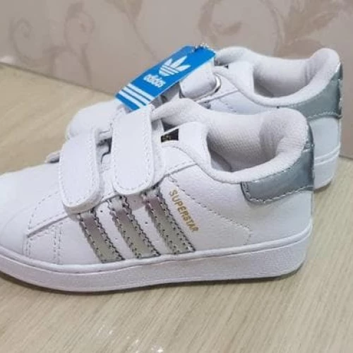 adidas originals superstar 2 kids silver