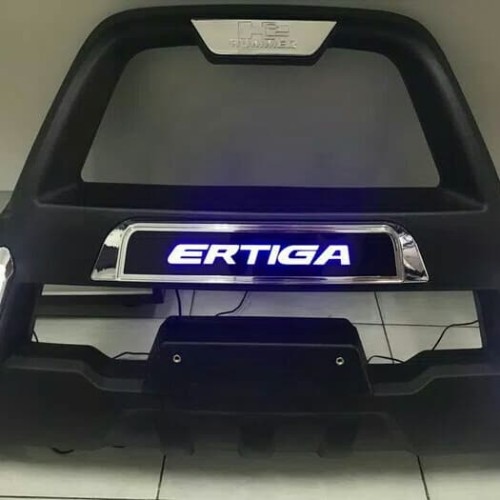 Foto Produk tanduk depan bumper depan all new ertiga 2018 model hummer with led dari Lembaran Variasi